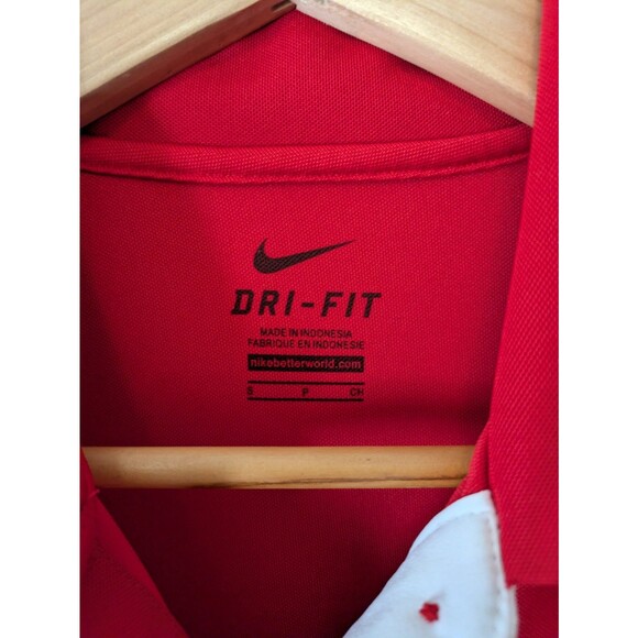 Nike Dri-Fit Womens Buffalo Bills NFL Team Polo Shirt,size small, red,golf shirt - Picture 2 of 6